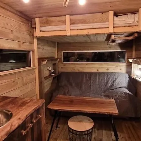 Gasthaus Tiny House Digny Exterior foto